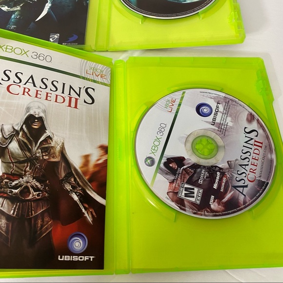 Video Game Lot of 4 Xbox 360 DMC Dishonored Dark Sector Assassins Creed Works - Picture 5 of 8